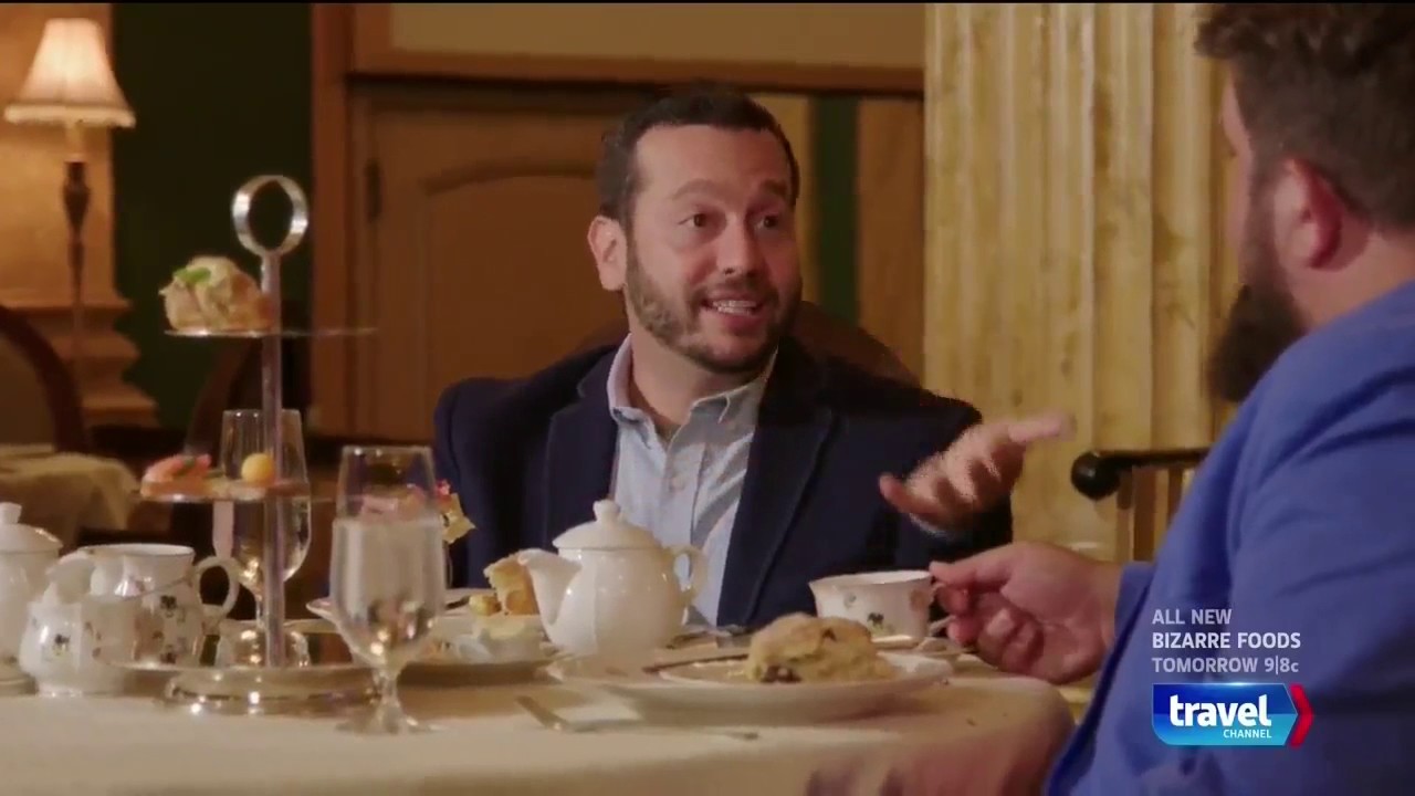 Peabody Afternoon Tea on Travel Channel's 