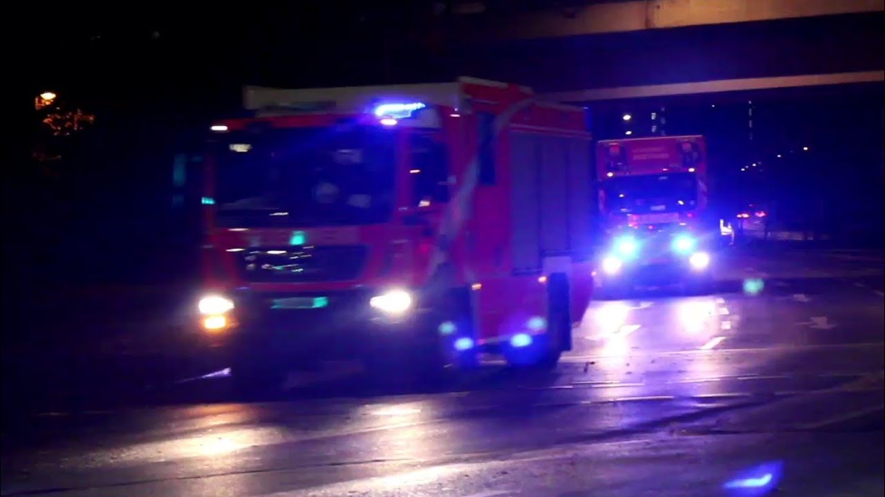[Feueralarm im Schloss Bellevue] Fernmeldezug+Wasserwehr | Berliner Feuerwehr | FMD-3649 / TD1-3639