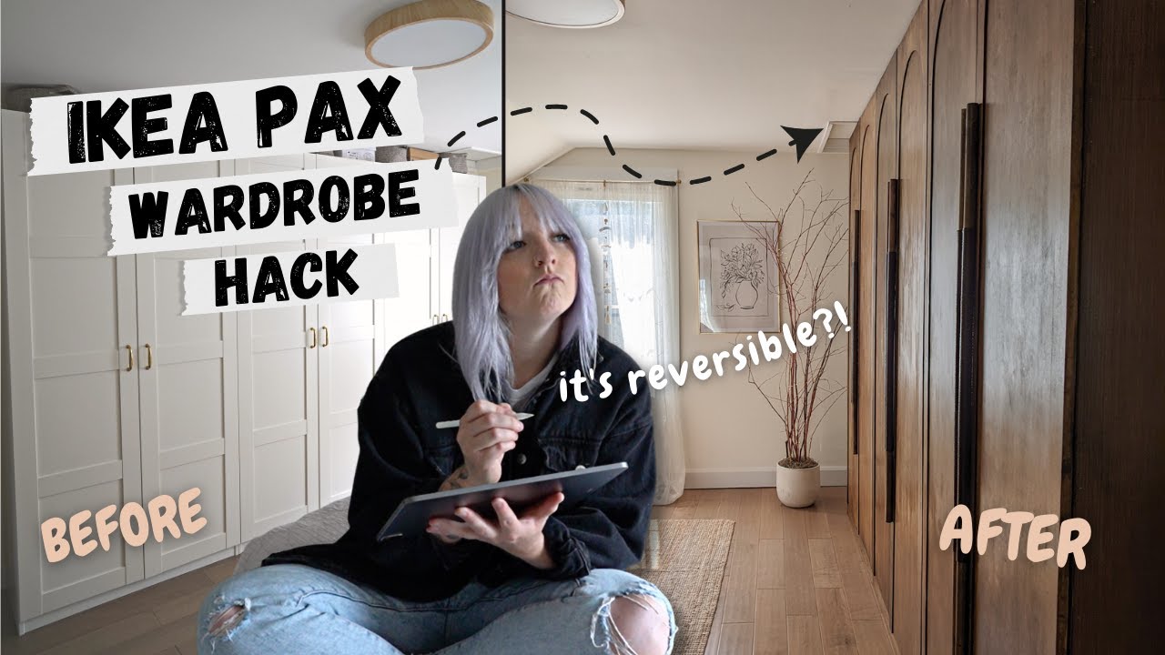 *удобно для арендаторов* IKEA Pax Гардеробная-хакер | СДЕЛАЙ САМ | СДЕЛАЙ САМ Дэни