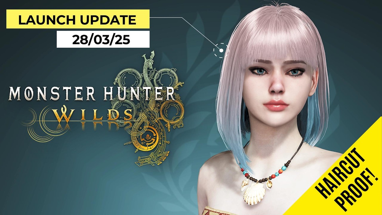 MONSTER HUNTER WILDS LUCY Edgerunners LOOK ALIKE CHARACTER CREATION