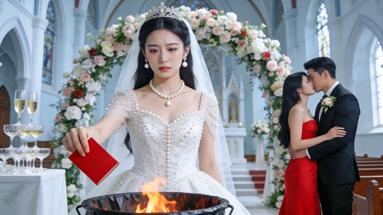 Reborn on her wedding day, she ditched her cheating fiancé and married a billionaire!he regrets!