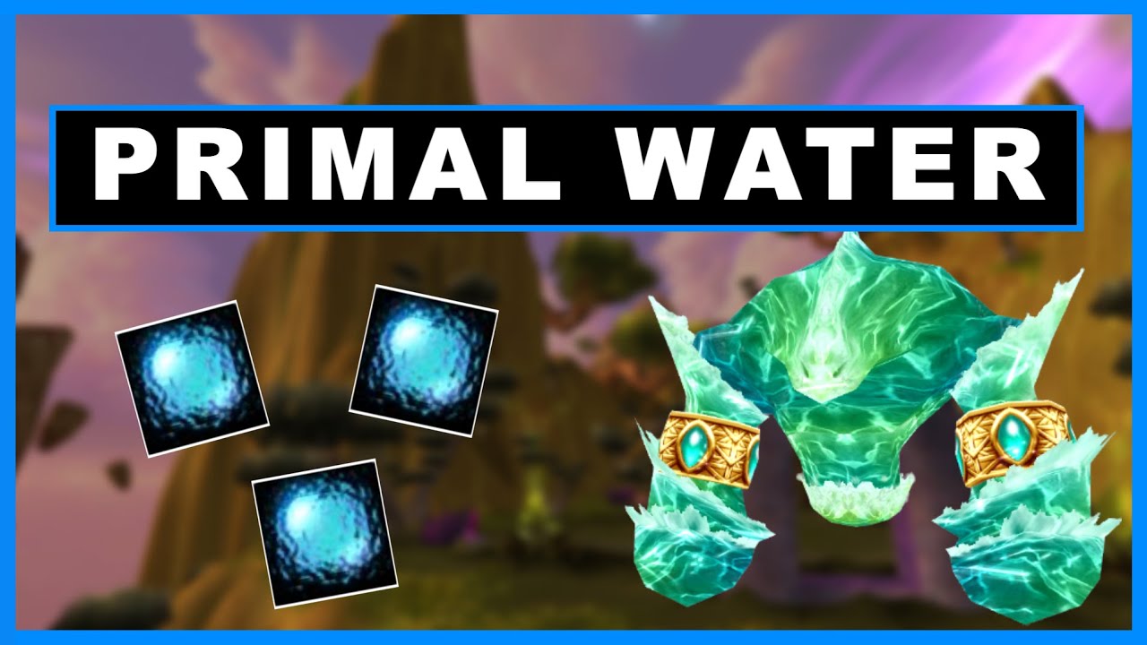 WoW TBC Primal Water Farming - burning crusade mote of water