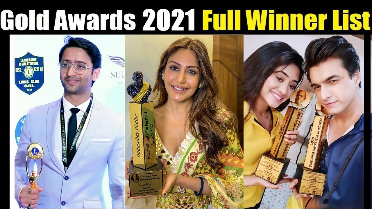 Full Winners List Iconic Gold Awards 2021 : Shivangi Joshi, Debattama-Karanvir, Rrahul-Helly & More