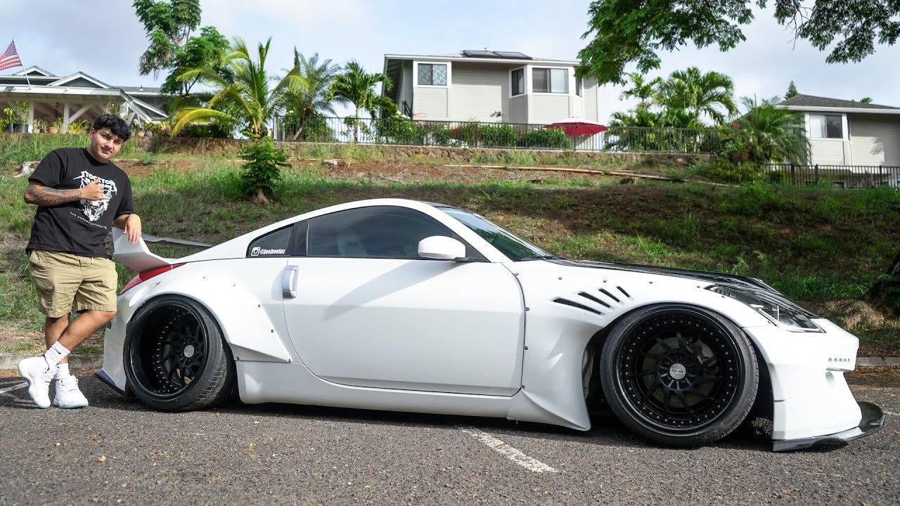 Garage Built PANDEM ROCKET BUNNY 350Z - 2007 Nissan 350z (Island Rides Ep. 8)