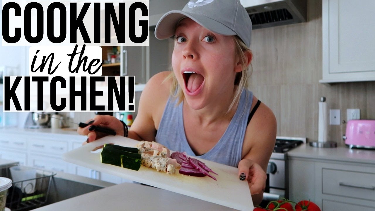 Cooking In The Kitchen | Healthy Recipies!