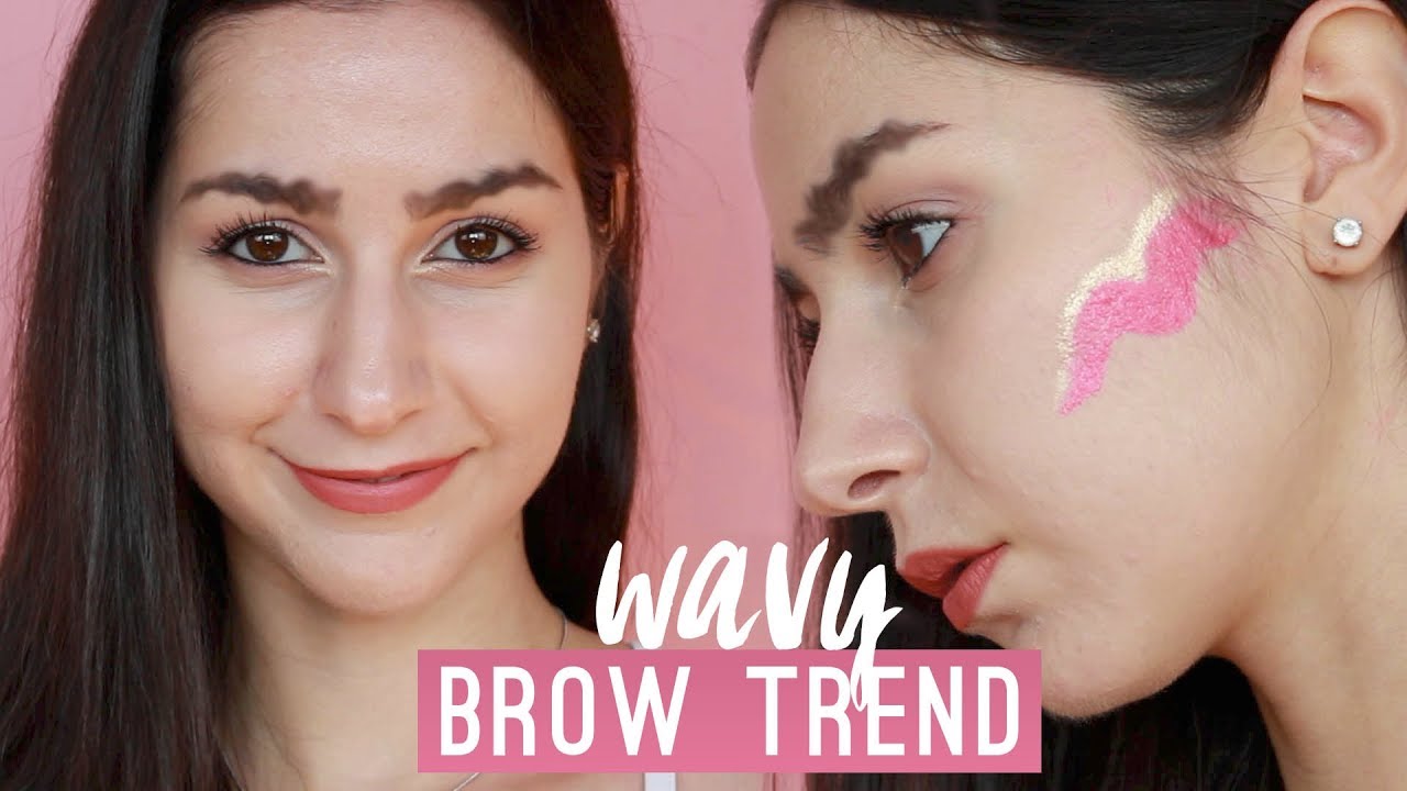 HOW TO CREATE WAVY BROWS INSPIRED BLUSH & HIGHLIGHT TUTORIAL | VIRAL INSTAGRAM TREND | QUEENSHIRIN