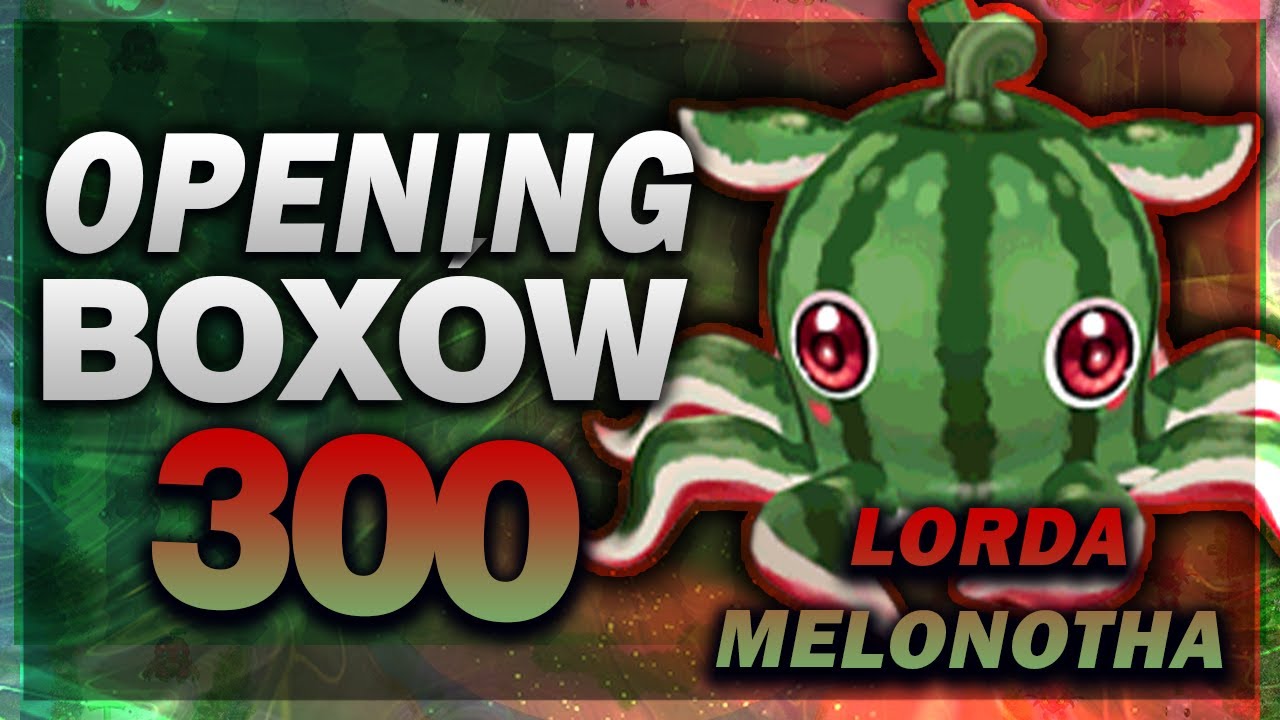Opening 300 Boxów Lorda Melonotha [NosTale]