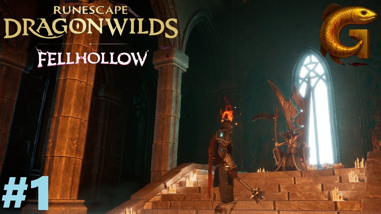 D&eacute;couverte de la MAJ Fellhollow ! Dragon Wilds Runescape Gameplay/Let's play fr 2025 #1