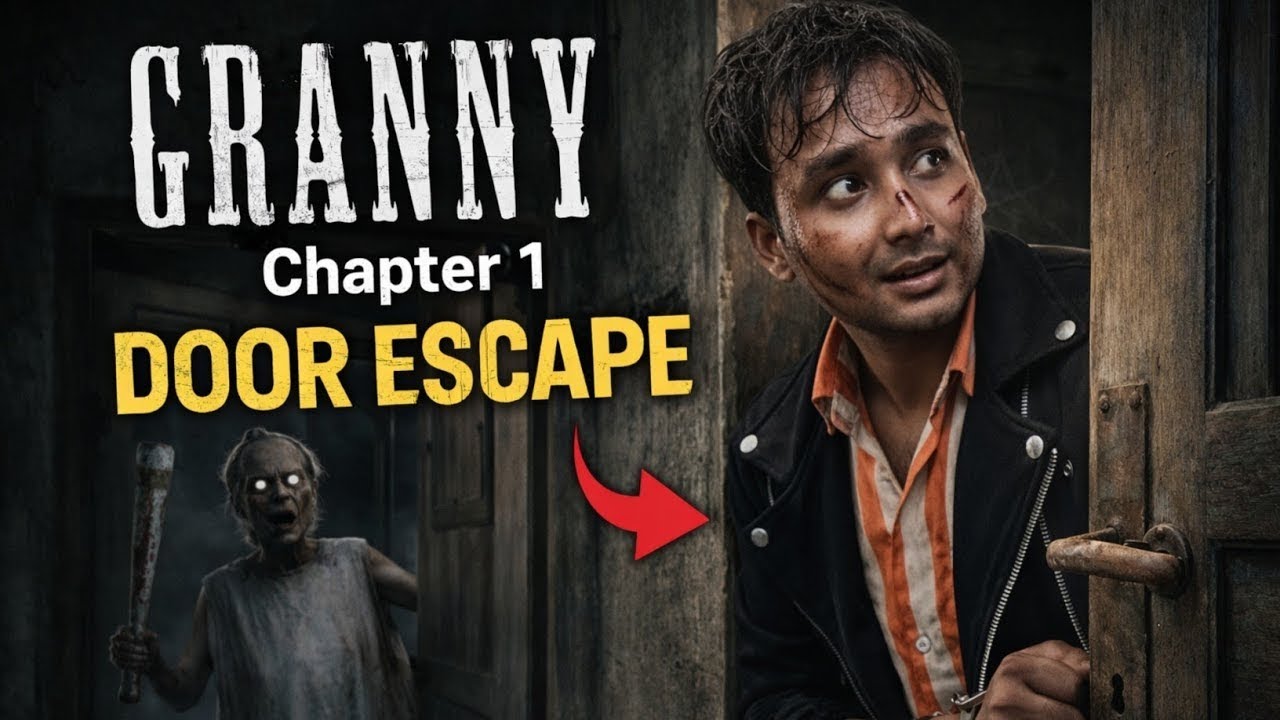 THE MOST STRESSFUL DOOR ESCAPE IN GRANNY HISTORY || GRANNY CHAPTER 1 - EP #1