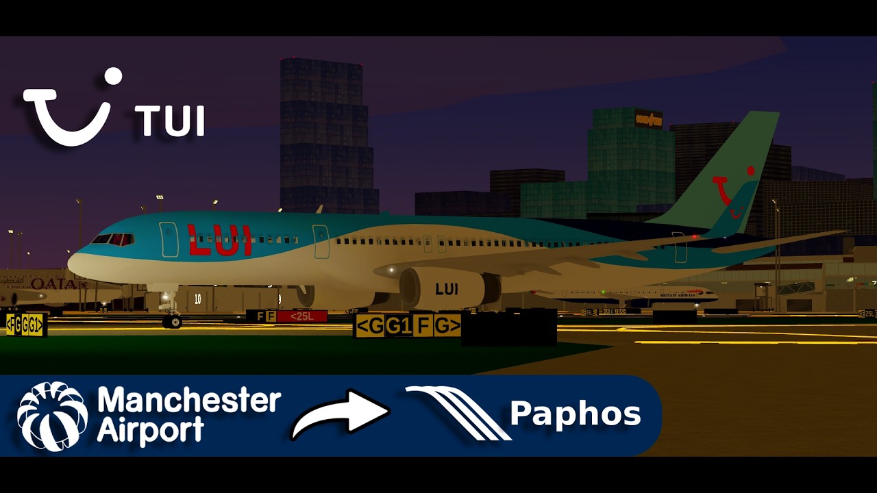TUI Airways [PTFS Timelapse] | Manchester to Paphos