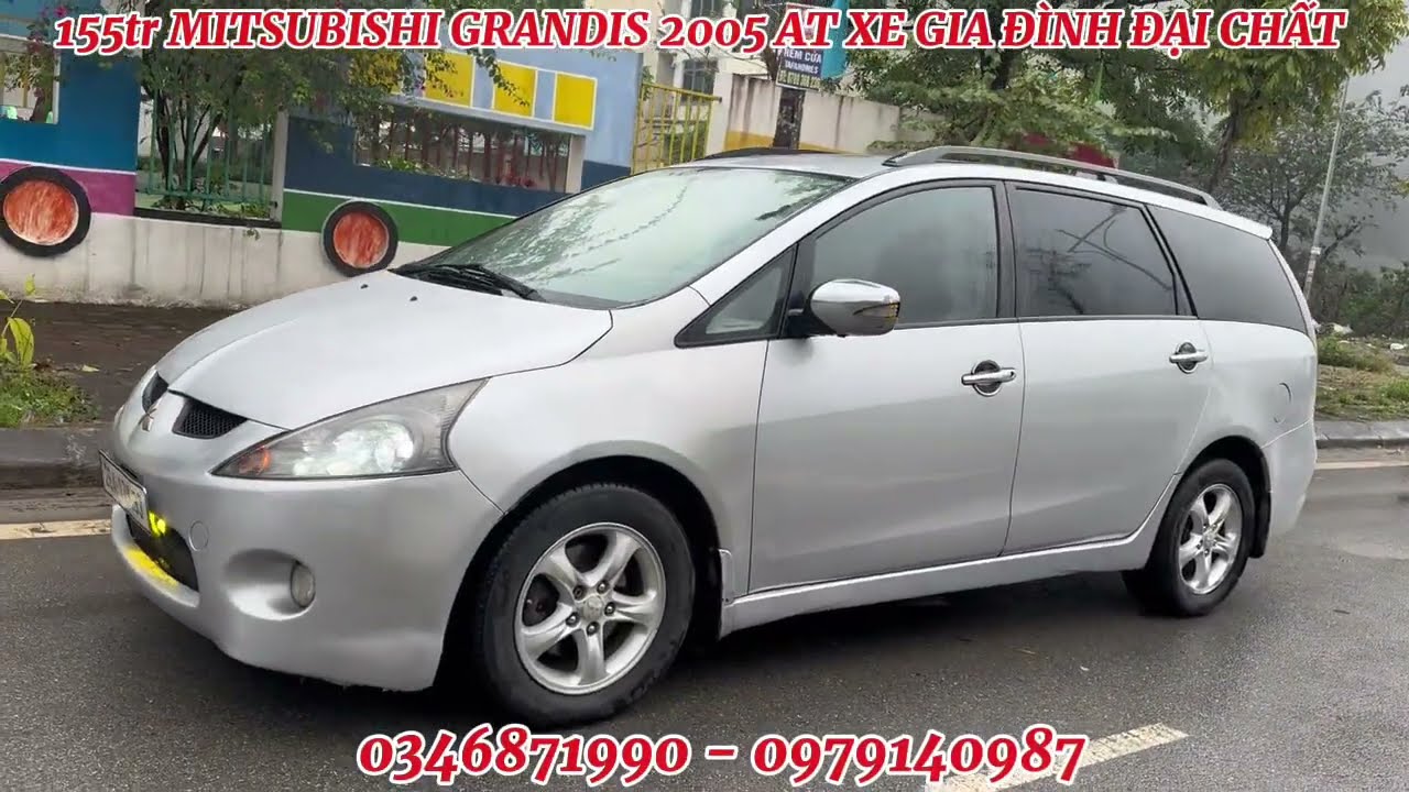 155tr MITSUBISHI GRANDIS 2005AT XE GĐ ĐẠI CHẤT ALO 0346871990