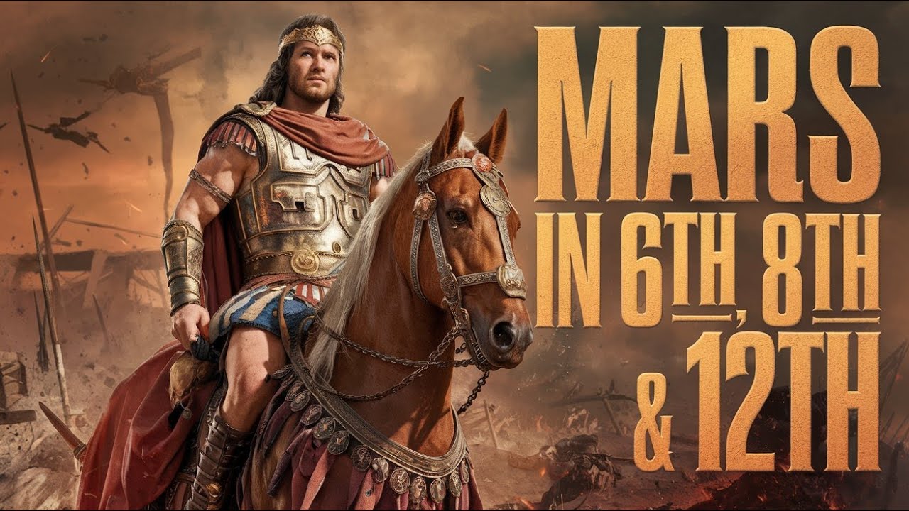 Mars In Trik Bhav 6th, 8th & 12th In Vedic Astrology