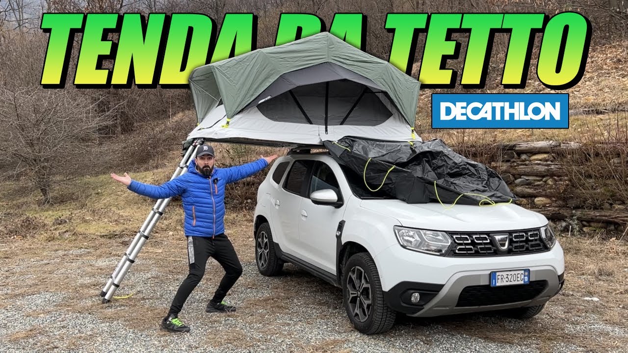 Ho comprato la tenda da tetto di Decathlon