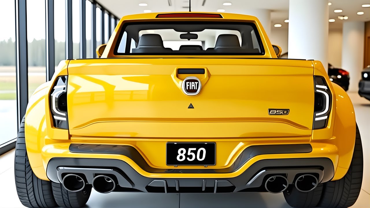 FIAT 850 PICKUP 2026: IL RITORNO IMPOSSIBILE! PREZZO SHOCK e DESIGN FUTURISTICO CHE FA PAURA!