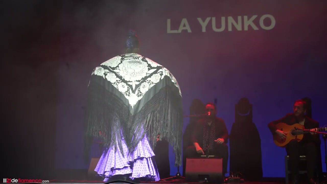 La Yunko baila por taranto en Rivas Flamenca 2025