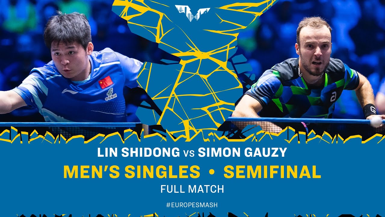 FULL MATCH | Lin Shidong vs Simon Gauzy | MS SF | #EuropeSmash 2025