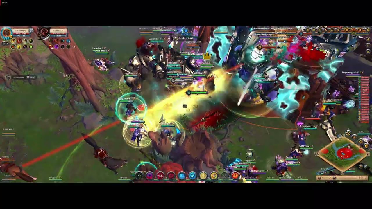Albion Online I Damnation Staff I ZvZ I Summers vs I Topspire I PLAC I Chikipi I