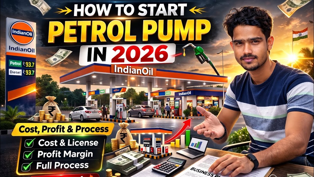 “Petrol Pump Kaise Start Kare 2026 | Full Guide (Cost, Profit, License)”
