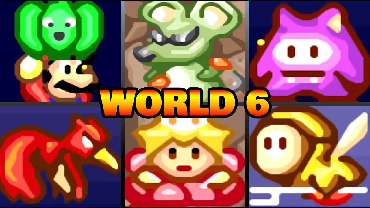 Super Mario Advance Walkthrough: World 6 [4K 60FPS].