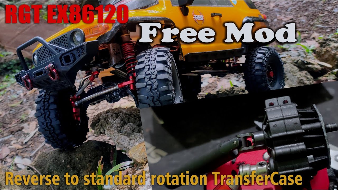 RGT EX86120, Free mod Transfercase (Akibat salah beli gardan)
