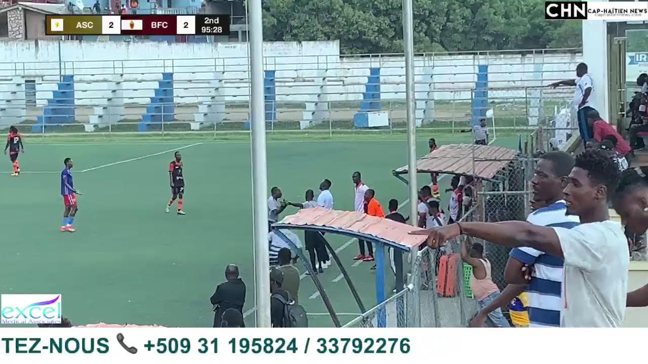 LIGUE HAÏTIENNE DE FOOTBALL PLAYOFFS   Parc Félix st-victor ASC VS Baltimore Sc