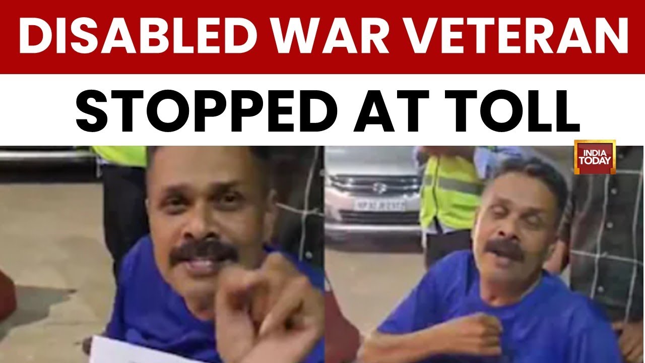 Ex-Army Commando in Wheelchair Stopped at Toll Plaza in Karnataka | Udupi Sastan Plaza | India Today