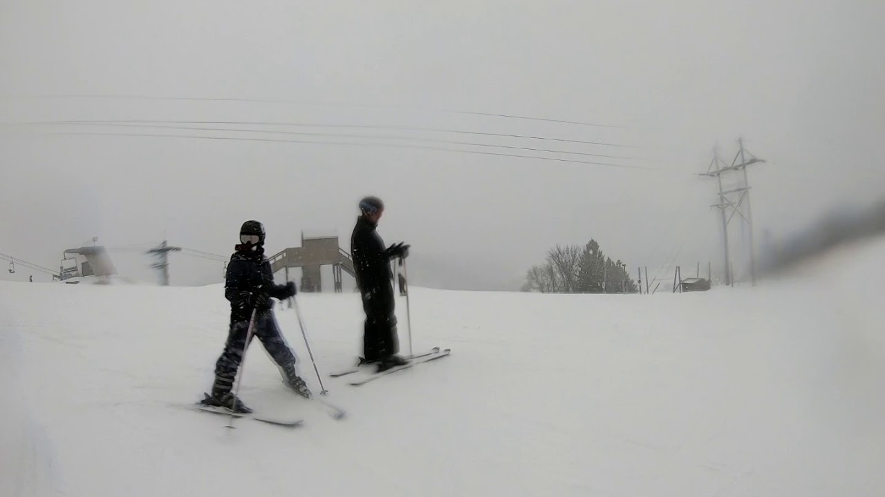 Skiing at Mt Kato