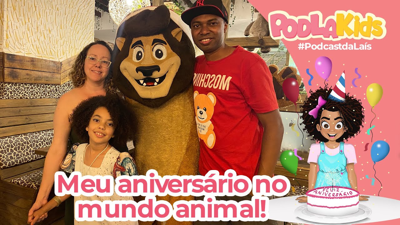 MINHA FESTA DE ANIVERSÁRIO NA MUNDO ANIMAL