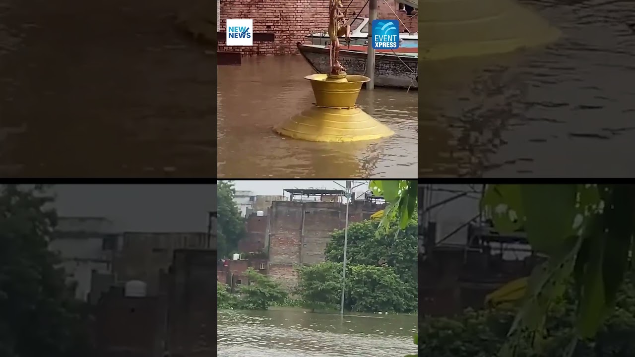 Ganga Crosses Warning Mark in Varanasi