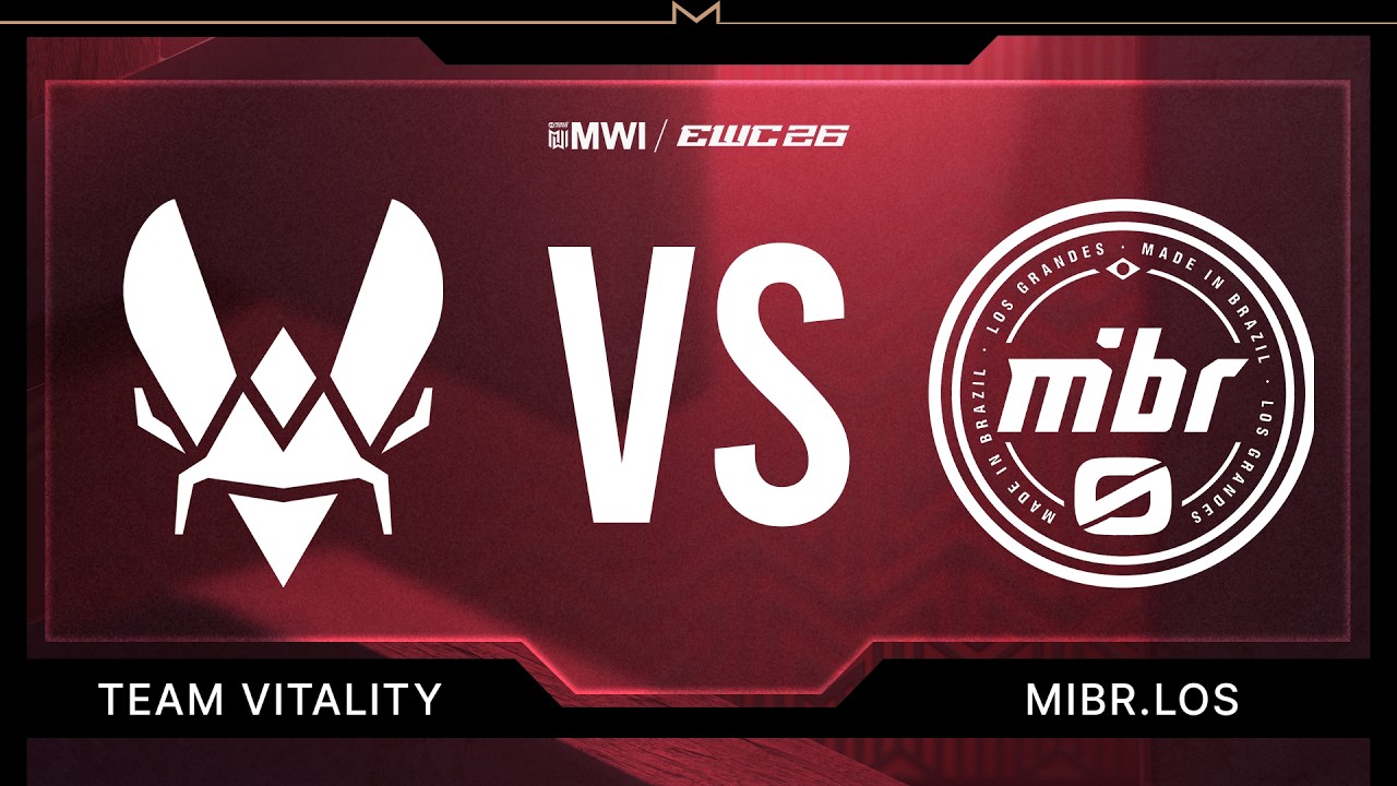 Team Vitality vs MIBR.LOS | Hari 1 | Babak Grup | MWI di EWC 26