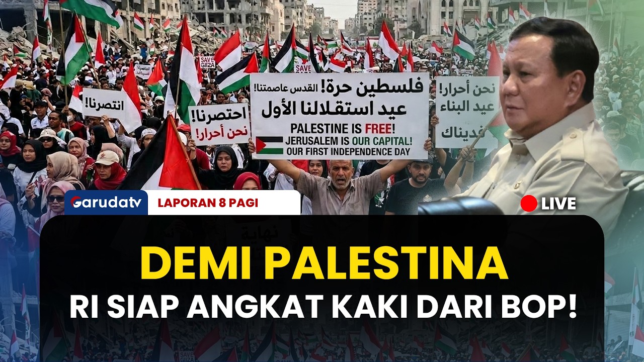 Presiden Prabowo Ungkap Alasan RI Gabung BOP: Demi Palestina, Siap Keluar Jika Tak Sejalan!