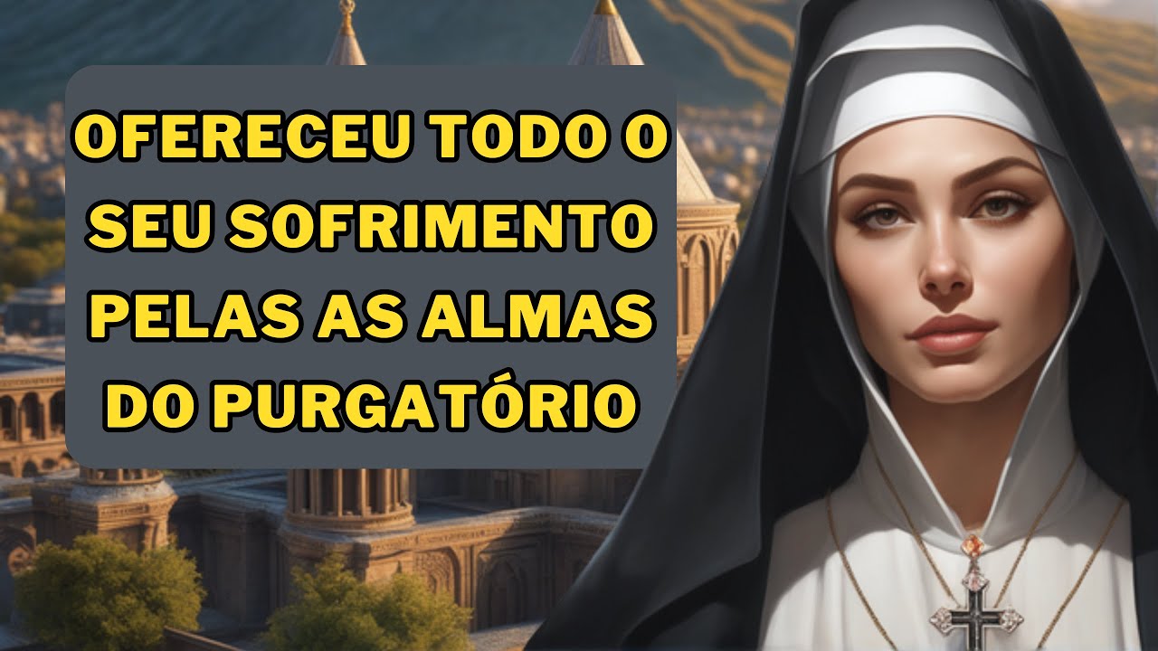 ✝️Quem Foi Santa Alice🙏 ela ofereceu todo o seu sofrimento pelas as almas do purgatório💕