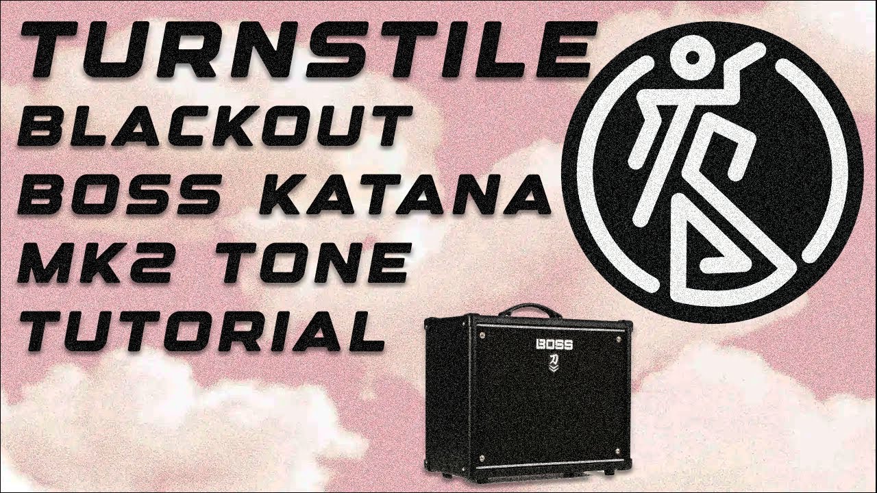 Turnstile Boss Katana Mk2 Tone Tutorial #turnstile #bosskatana