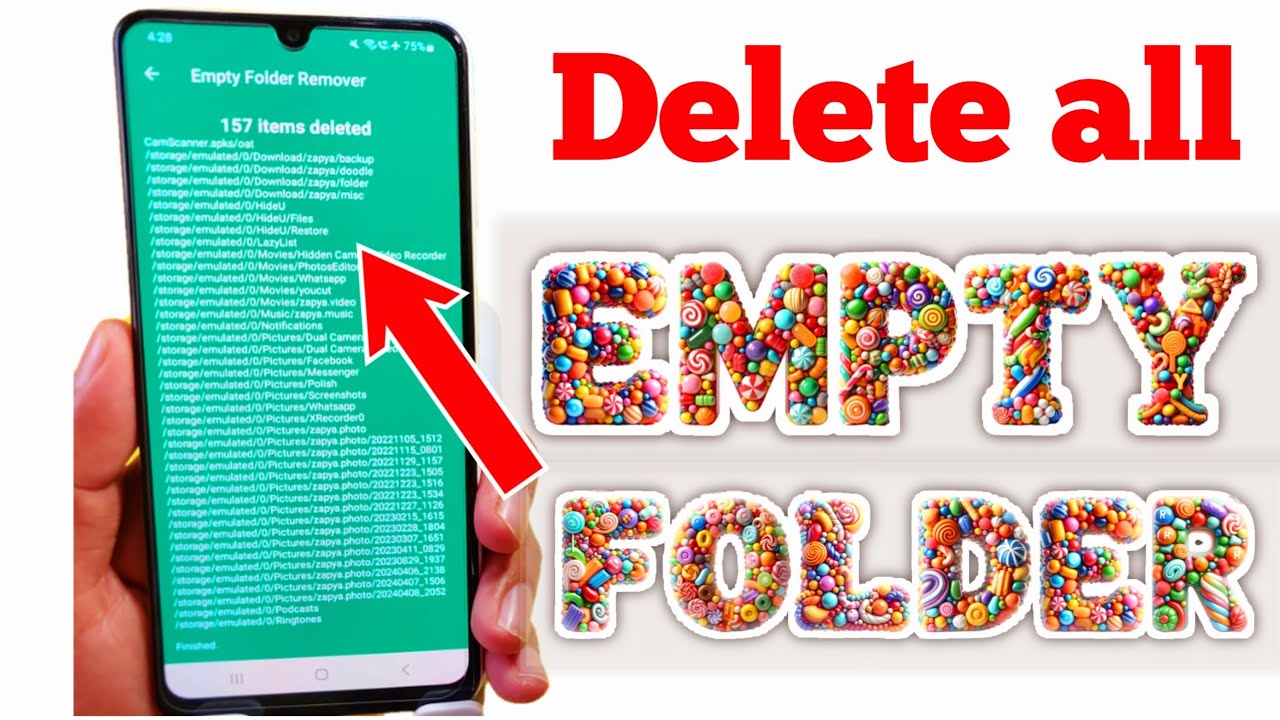 How to Delete all Empty Folder on Android Phone