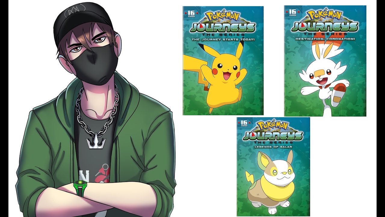 Pokemon Journeys: The Series Vols. 1-3 DVD Unboxings