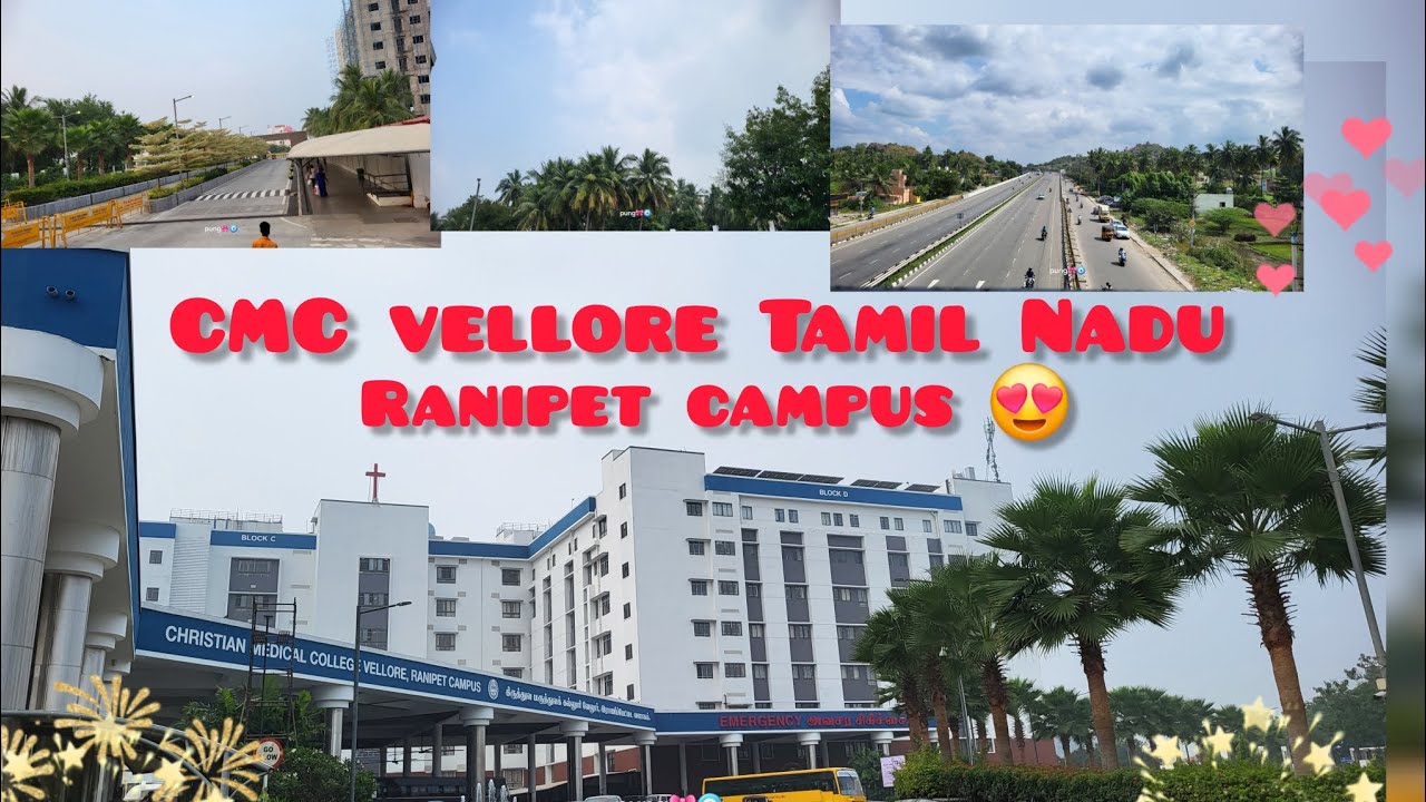 CMC vellore Tamil Nadu Ranipet Campus🍀#vlog #hospitals #cmcvellore #19/1/25#@Apunvm