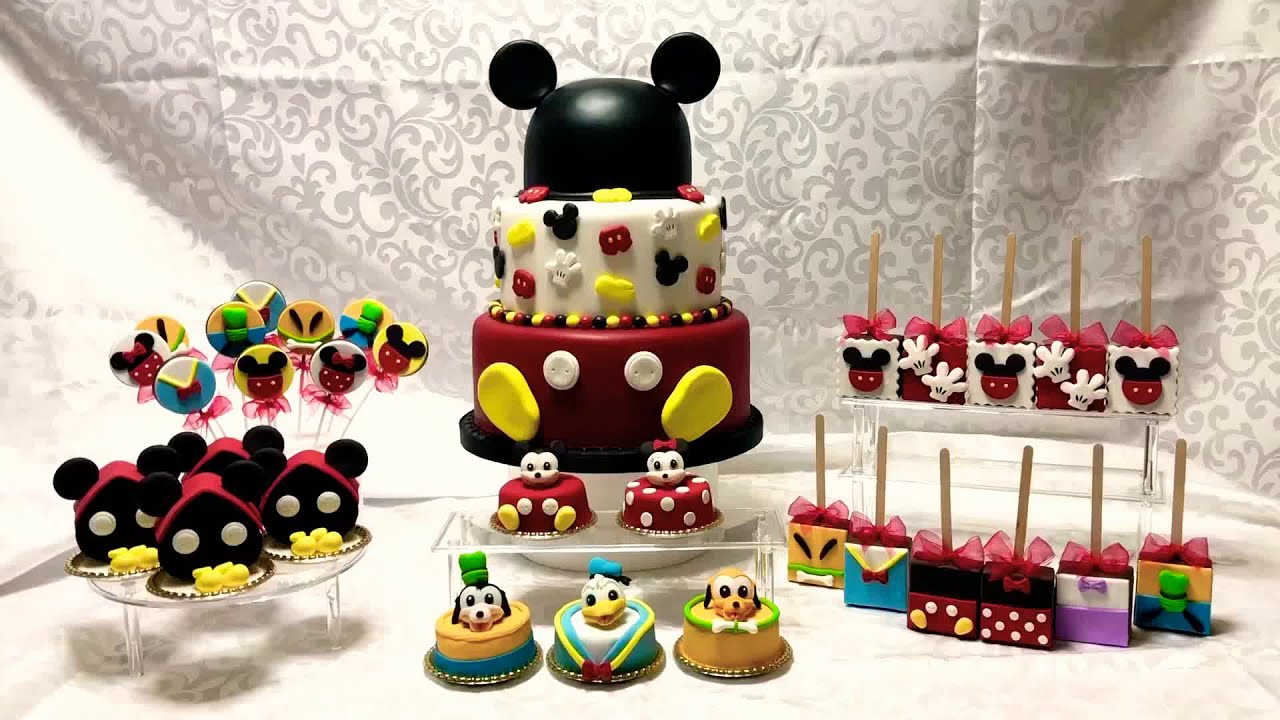 Doces personalizados Mickey Mouse