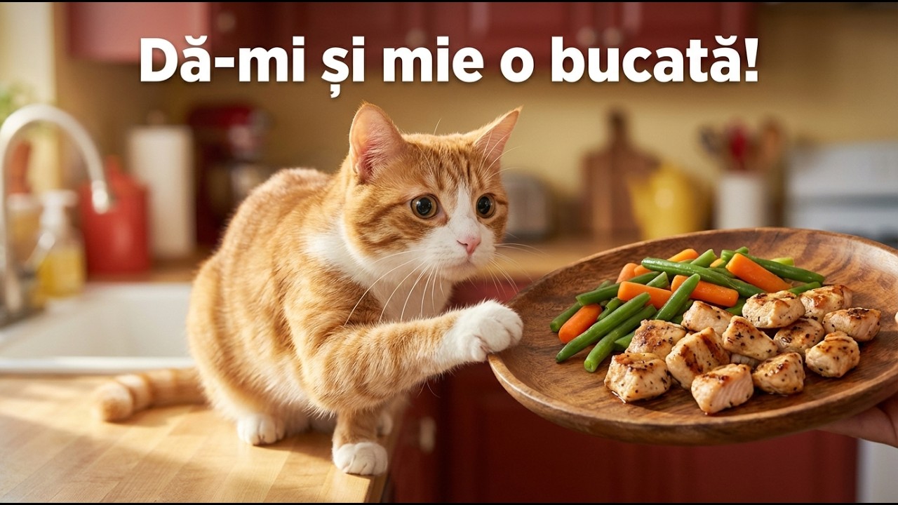 5 alimente de pe masa ta pe care ar trebui să le dai pisicii tale!