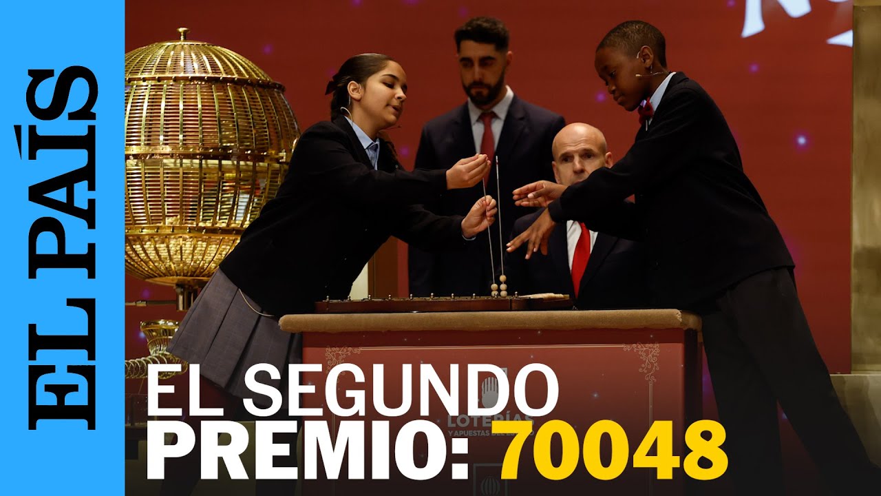 LOTER&Iacute;A DE NAVIDAD | 70048 es el SEGUNDO PREMIO de la Loter&iacute;a de Navidad 2025 | EL PA&Iacute;S