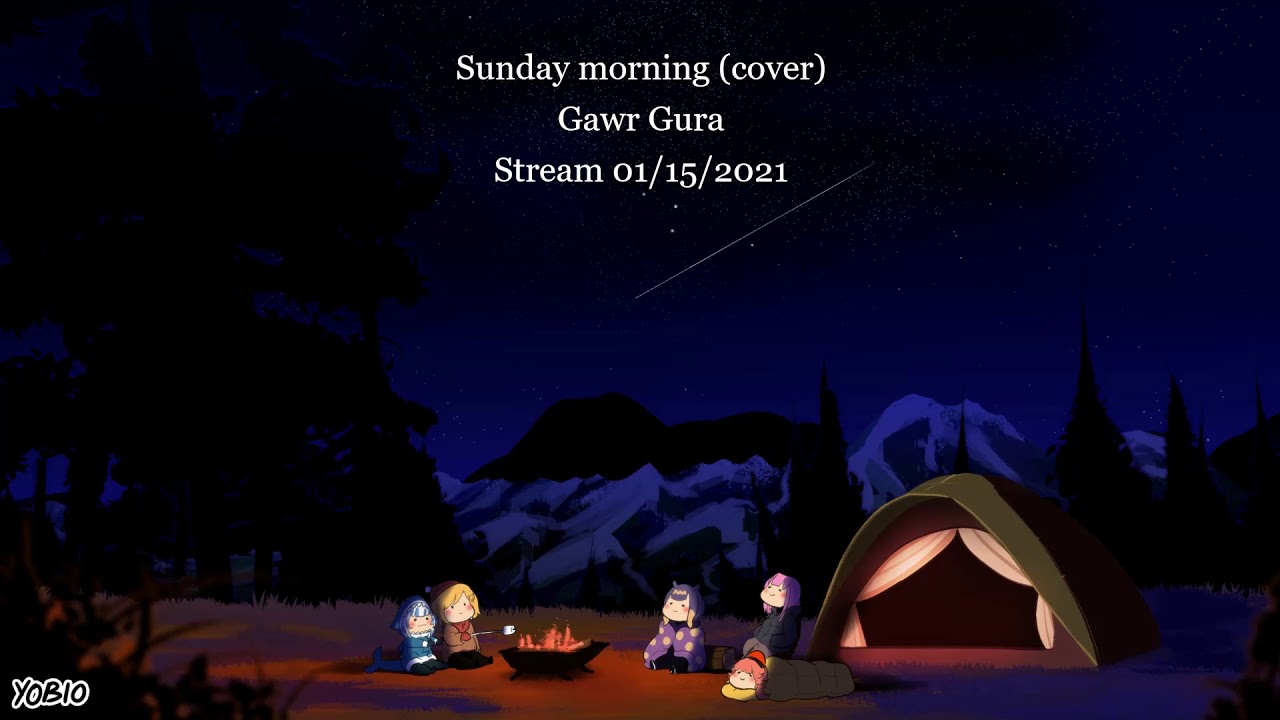 Sunday morning - Maroon 5 (Gawr Gura cover)