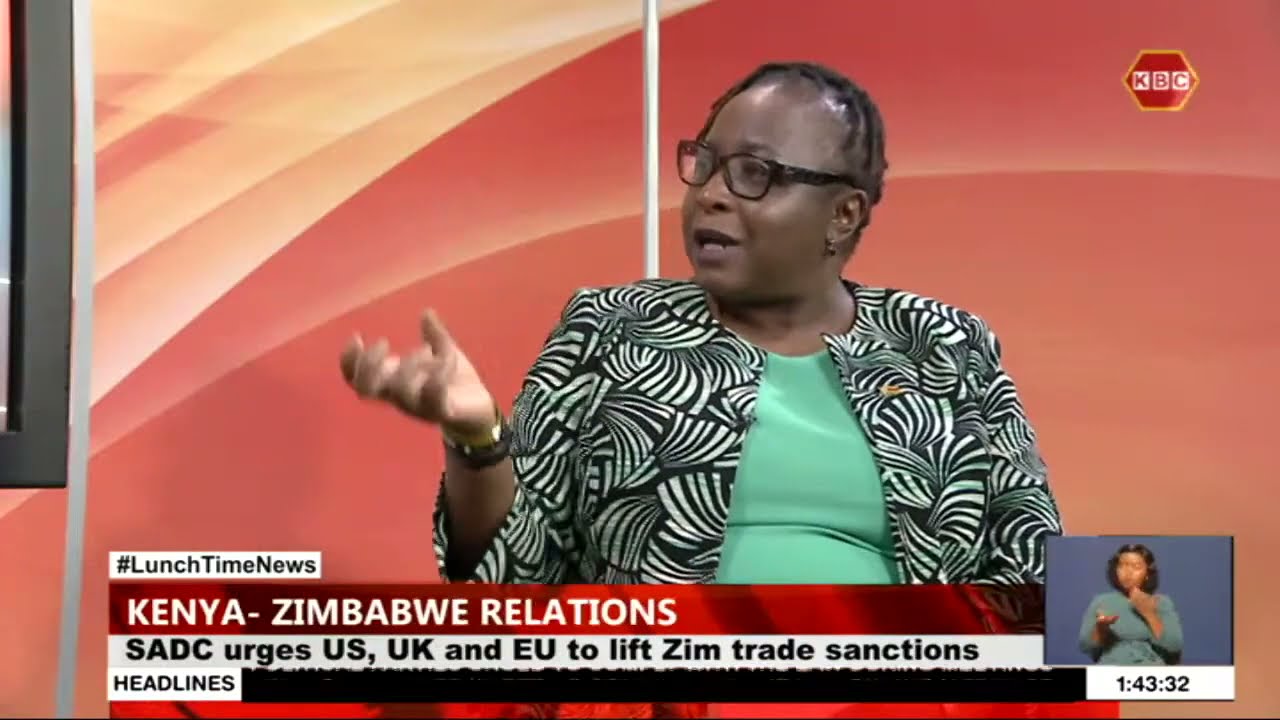 Zimbabwe Ambassador to Kenya, Winpeg Moyo, on Kenya-Zimbabwe relations