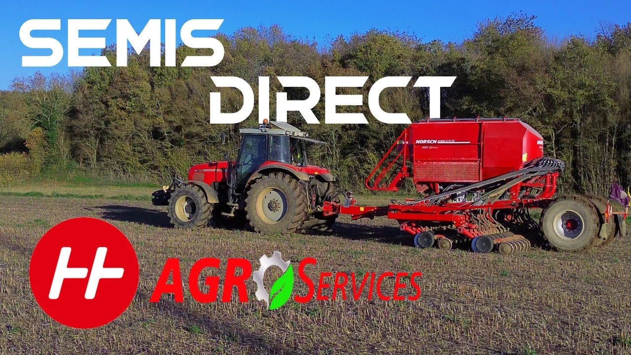 🌾😲 SEMIS DE POIS EN DIRECT