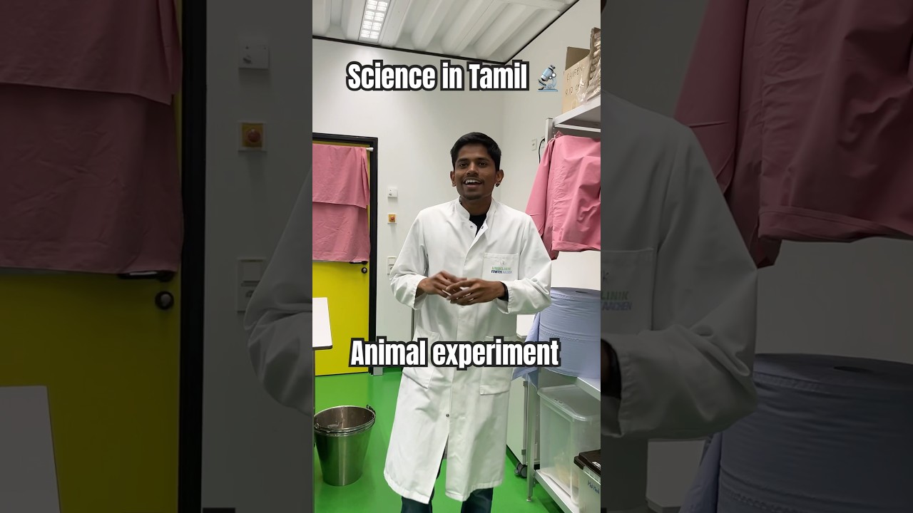 😱 Did you know this?🧬Tamil Scientist in Germany 