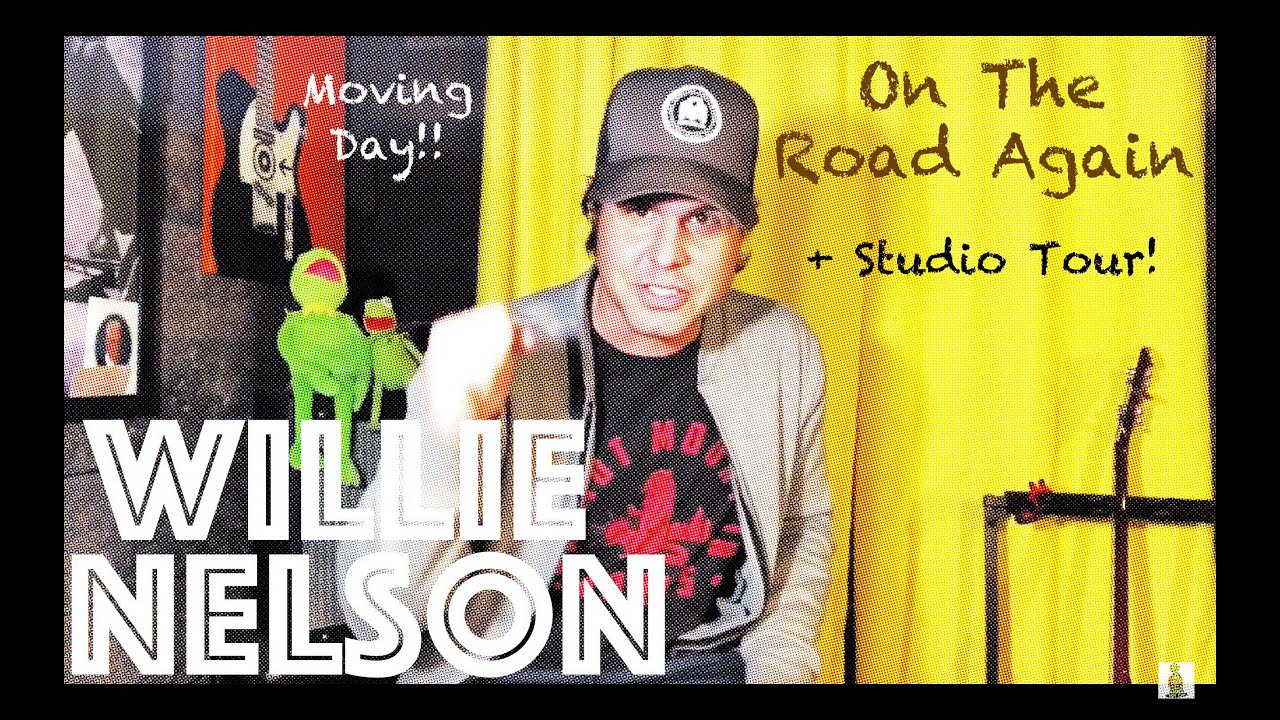 Guitar Lesson: How To Play On The Road Again by Willie Nelson + Bon Voyage Studio Tour!