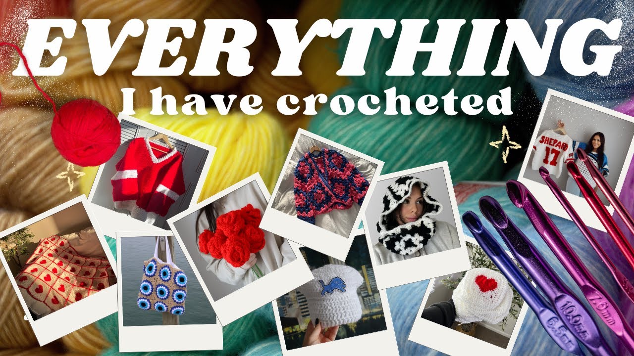 Everything I Crocheted in 2025 | DIY Fall Decor + Holiday Gift Ideas You’ll Love 🎁
