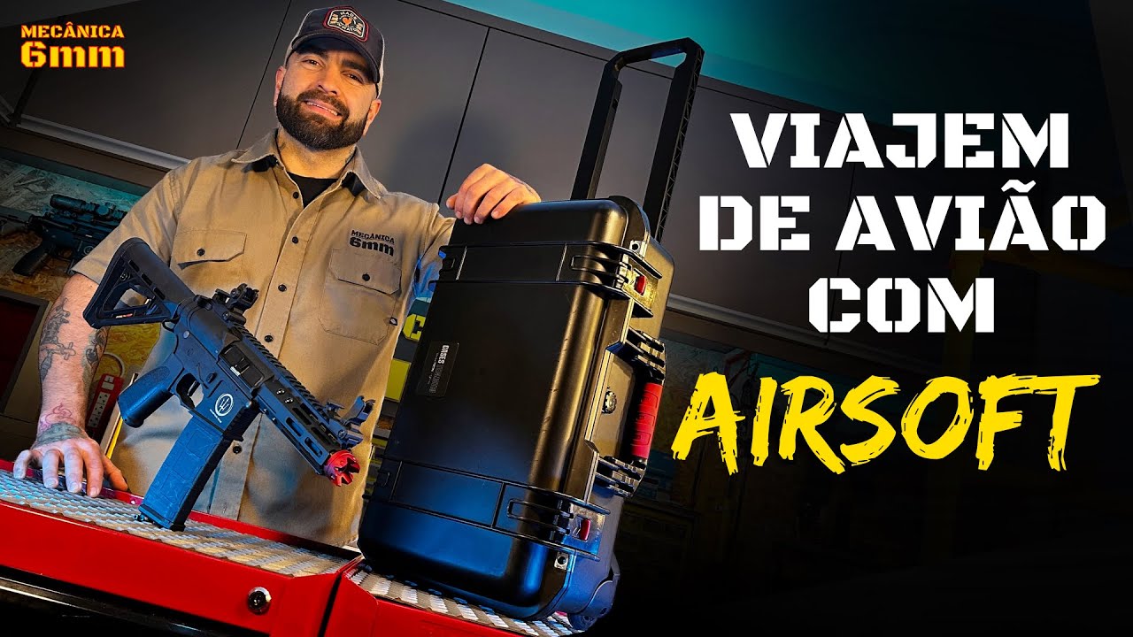 Viajar de avião com Airsoft - dicas