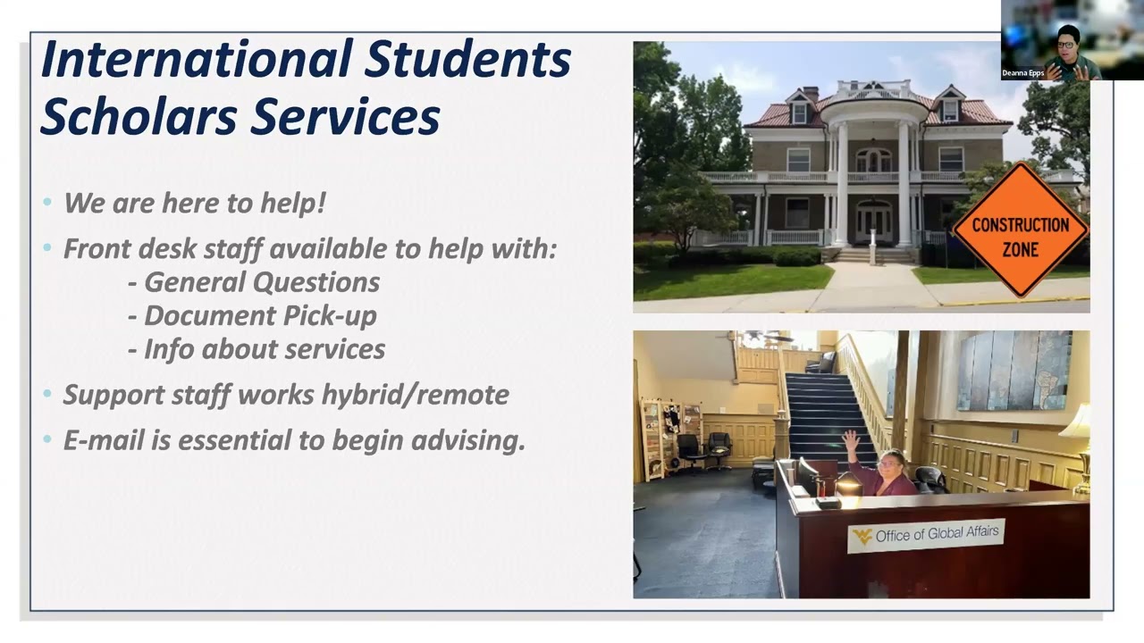 New International Student Orientation - Spring 2026