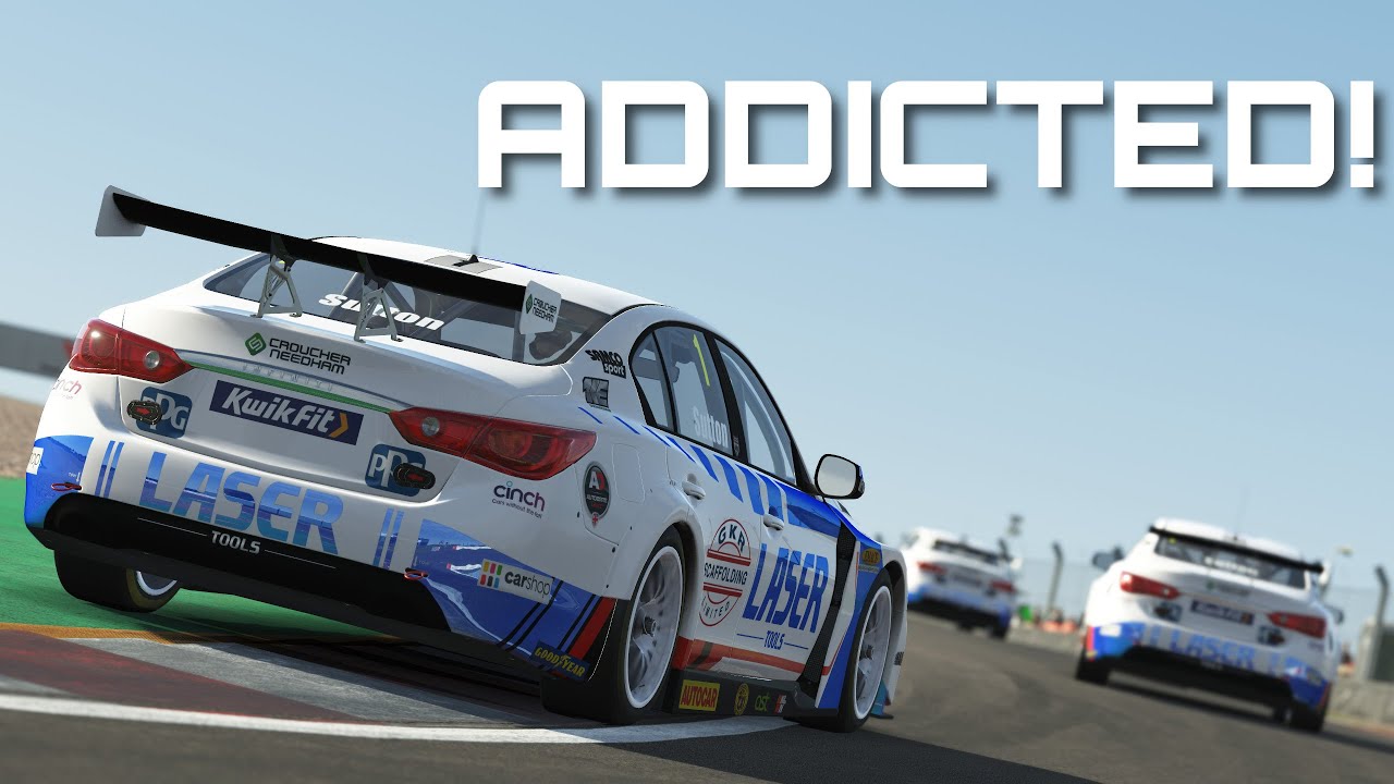 I can't stop playing rFactor2! | LFM BTCC at Donington