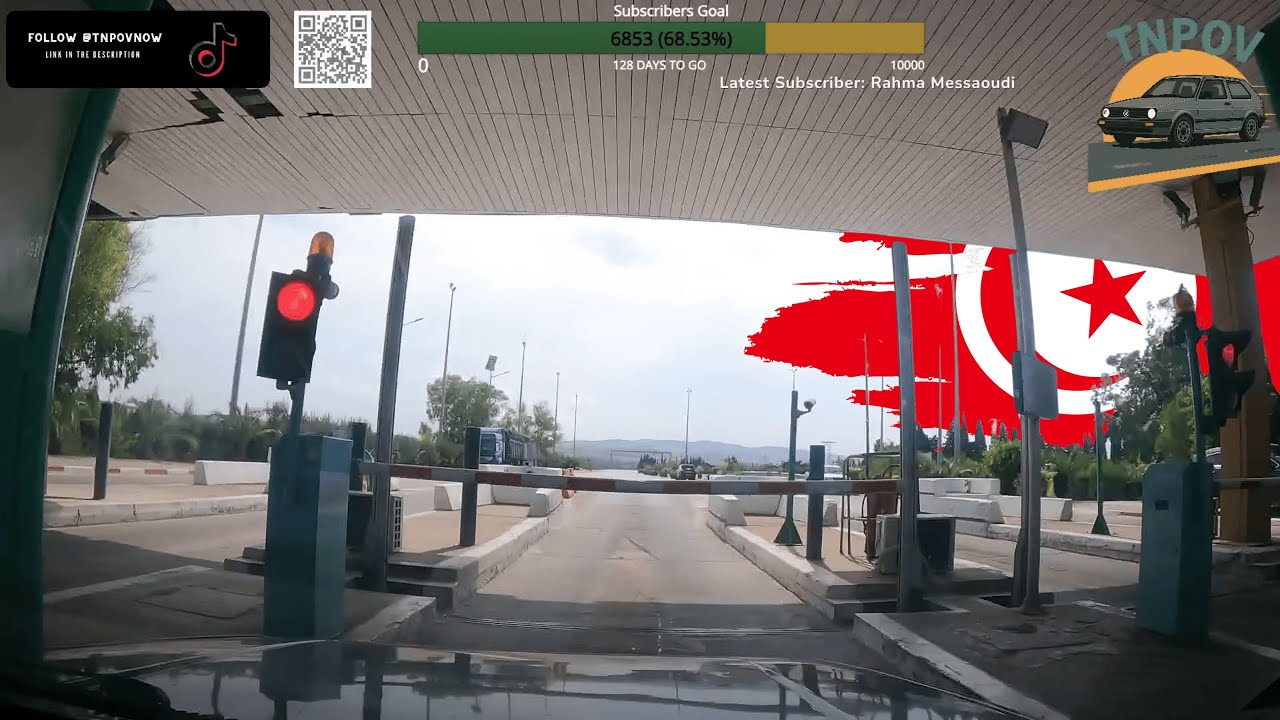 🚗 Livestream Driving in Tunisia | 24 August 2025 | Soukra to Metline 🇹🇳