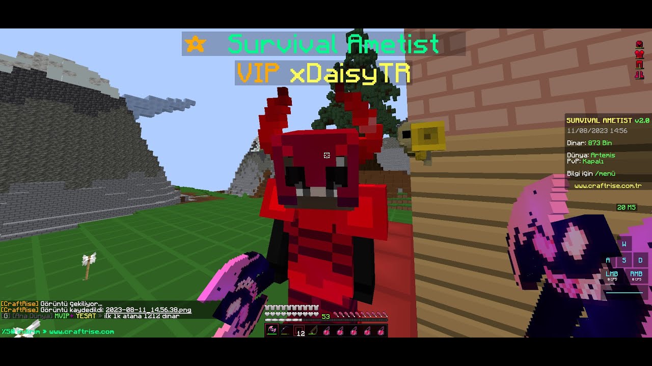 Craftrise Survival Ametist Karışık Pvp